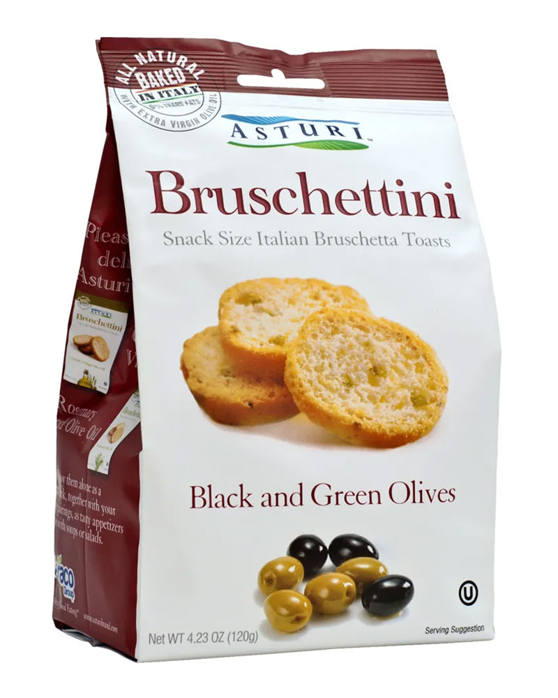 Bruschettini Black & Green Olives