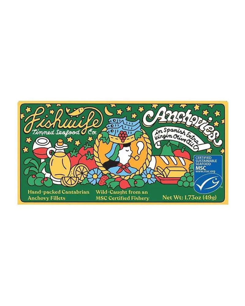 Fishwife Tinned Anchovies in Spanish EVOO