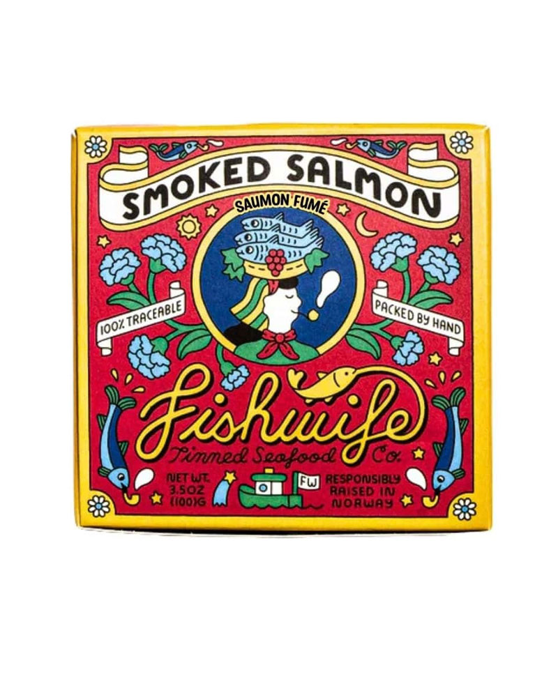 Fishwife Tinned Smoked Atlantic Salmon