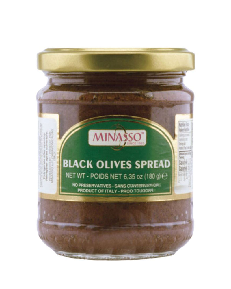 Minasso Black Olives Spread
