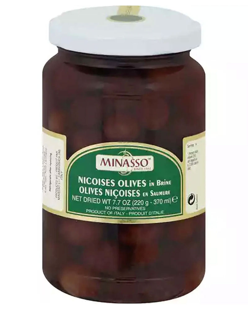 Minasso Nicoises Olives in Brine
