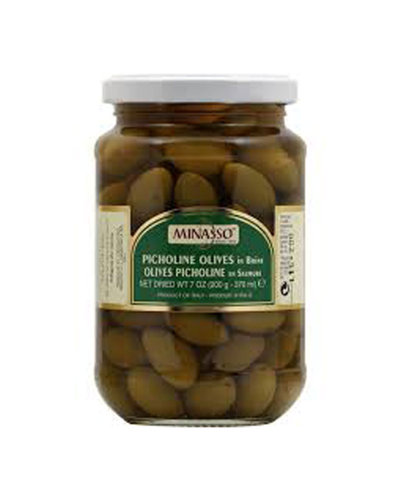 Minasso Picholine Olives in Brine