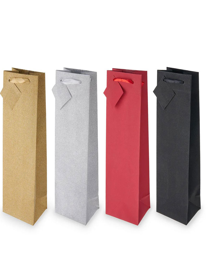 No Mess Glitter Wine Bag