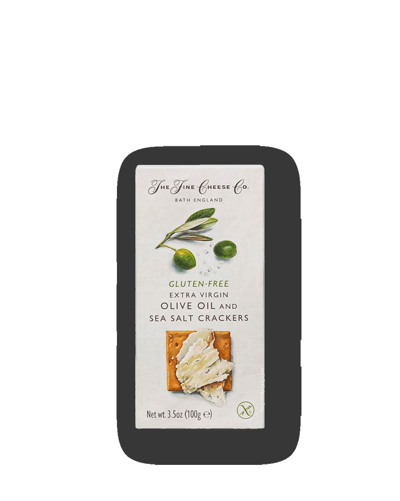 The Fine Cheese Co. Gluten Free EVOO & Sea Salt Crackers