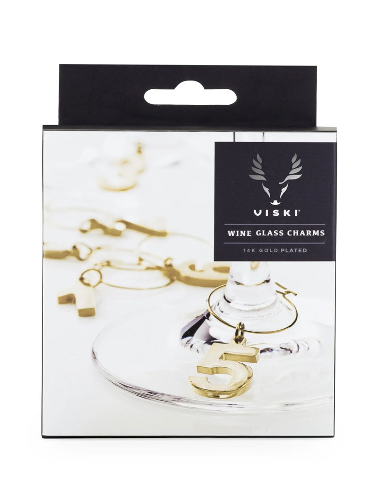 Viski Wine Glass Charms